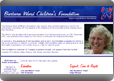 Barbara Ward Childrens Fund website build